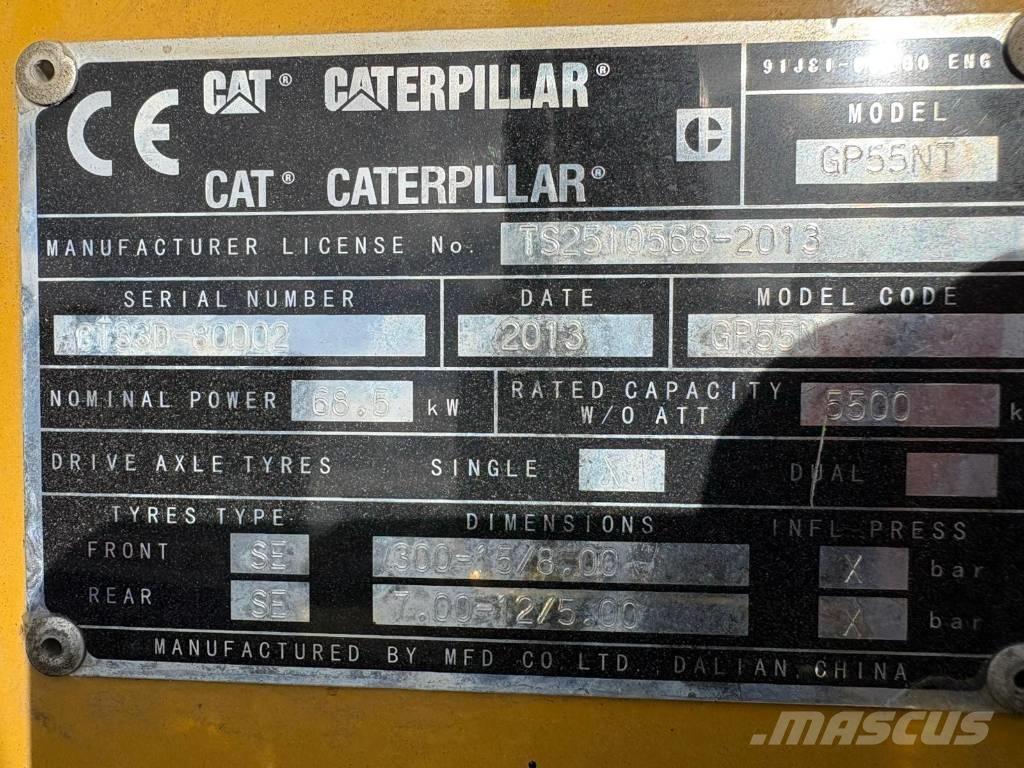 CAT GP55NT Газовые погрузчики