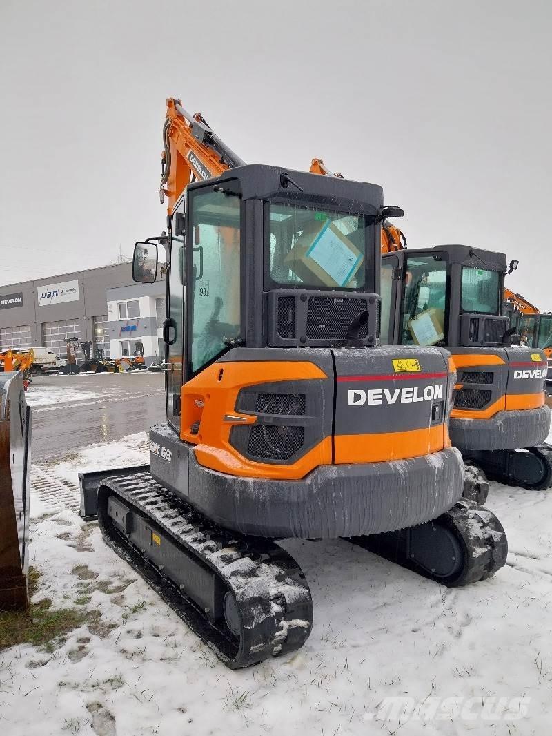 Develon DX63-7 Мини-экскаваторы