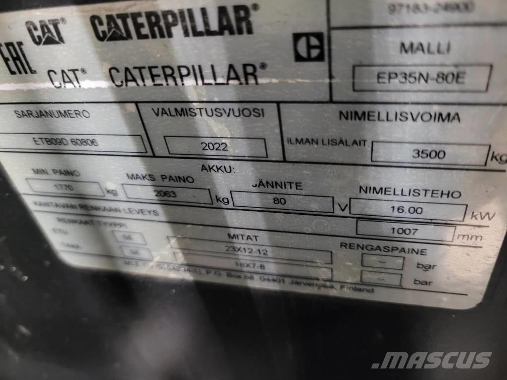 CAT EP 35 N Электропогрузчики