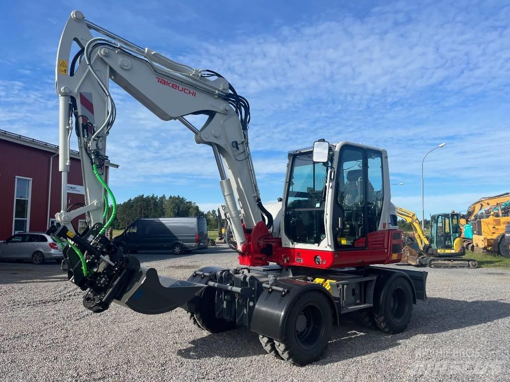 Takeuchi TB 395 W Колёсные экскаваторы