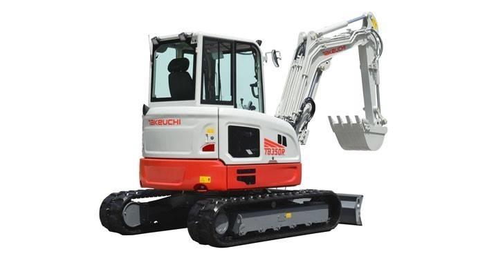 Takeuchi TB 350R Мини-экскаваторы