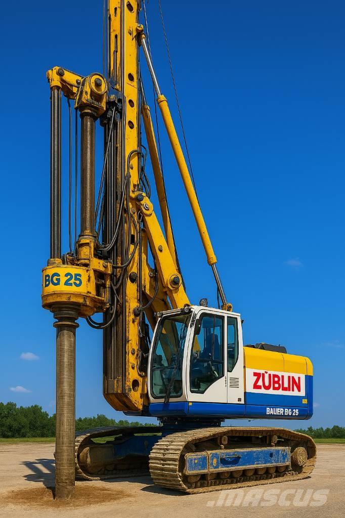 Bauer BG 25C Гусеничные буровые установки