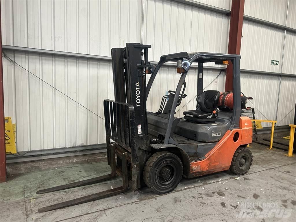 Toyota 02-8FGF20 Газовые погрузчики