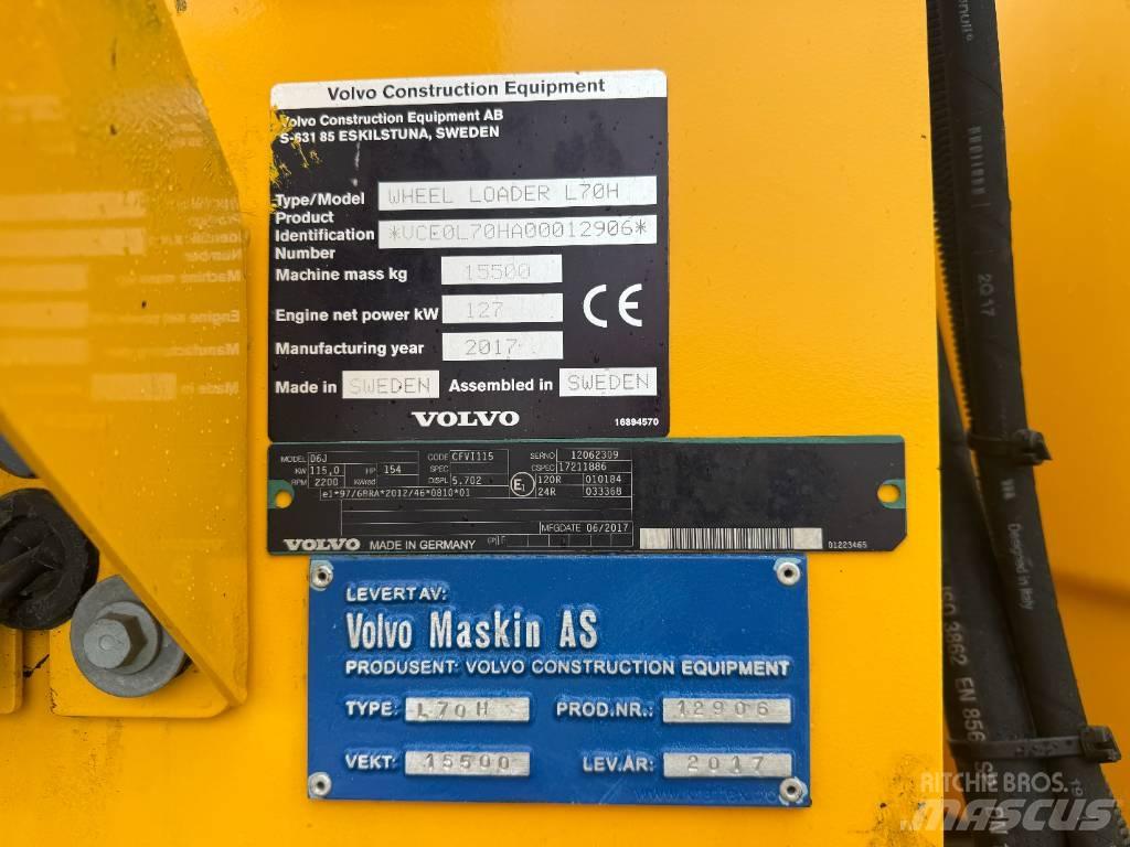 Volvo L 70 H Фронтальные погрузчики