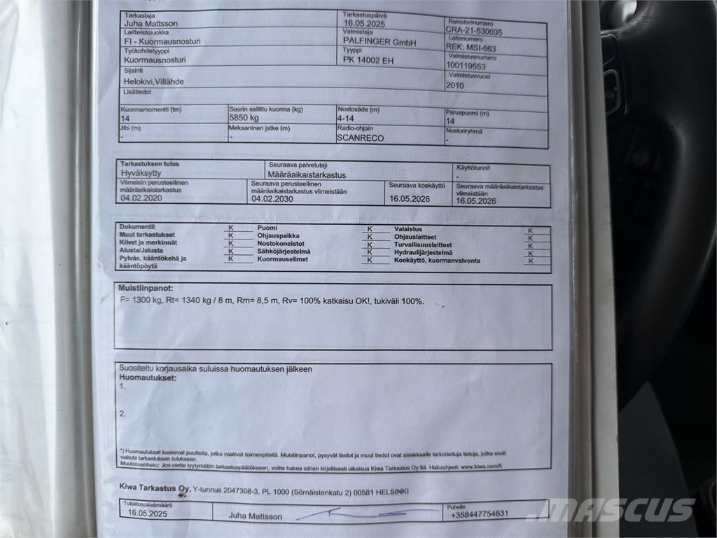 Volvo FH13 6X2 Автомобильные краны