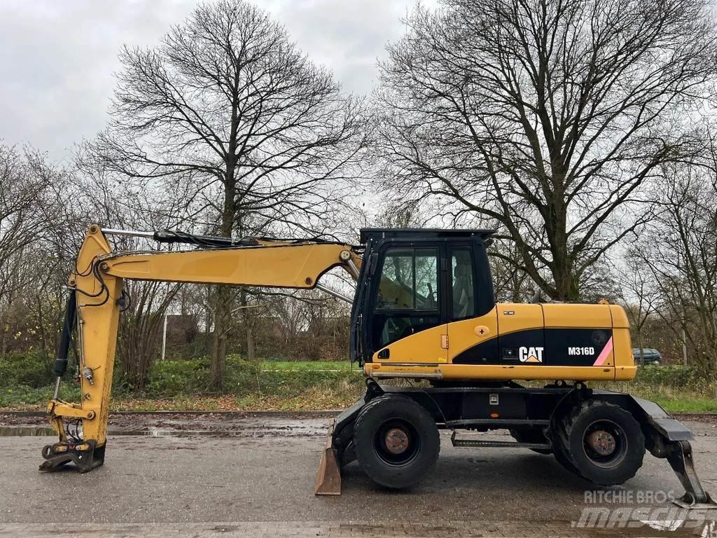 CAT M316D Колёсные экскаваторы