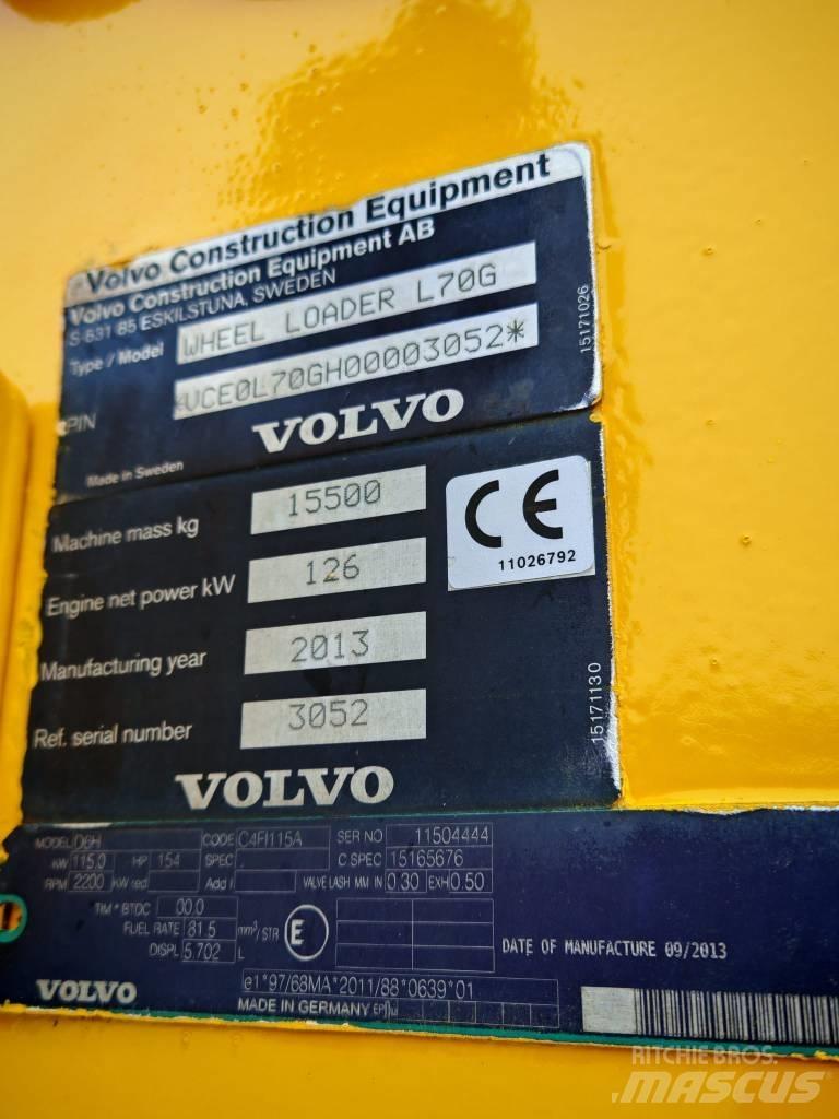 Volvo L 70 G Фронтальные погрузчики