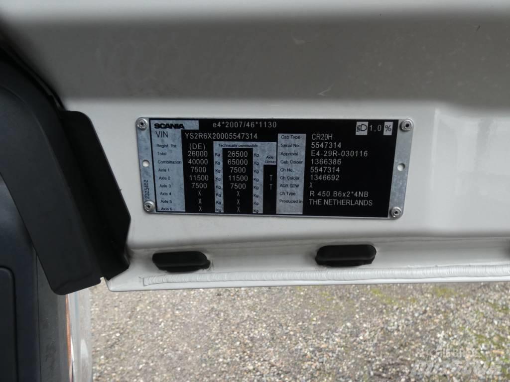 Scania R 450 Шасси с кабиной
