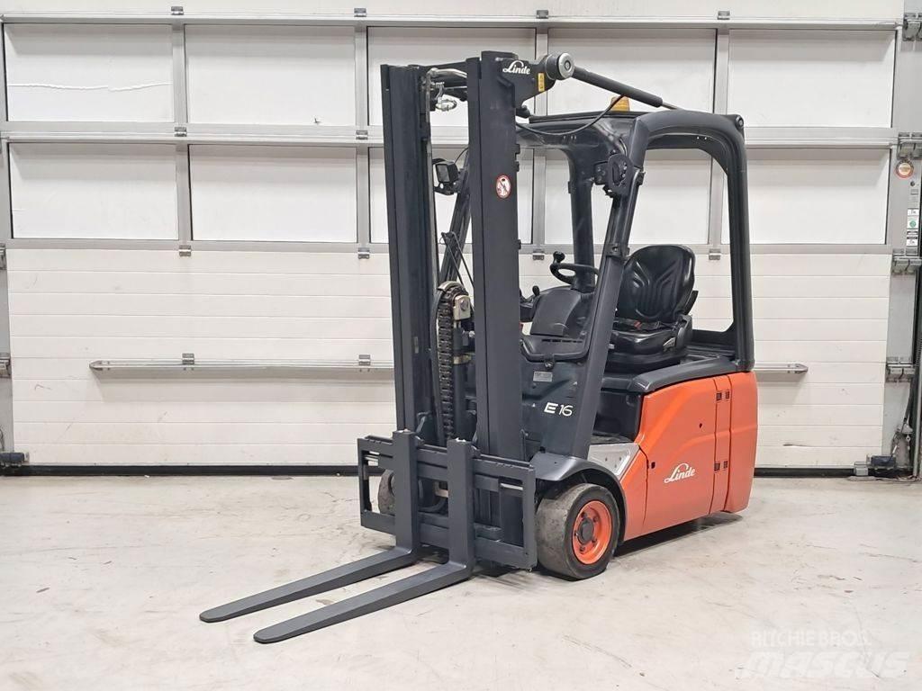 Linde E16C-01 Электропогрузчики