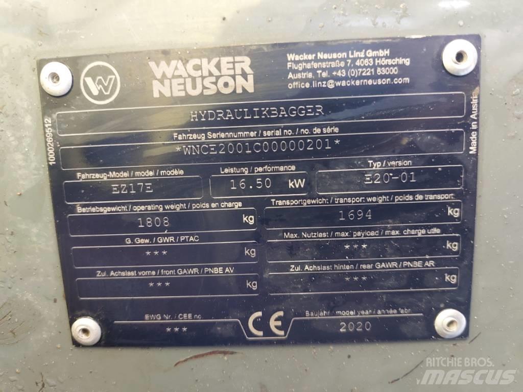 Wacker Neuson EZ17e Гусеничные экскаваторы