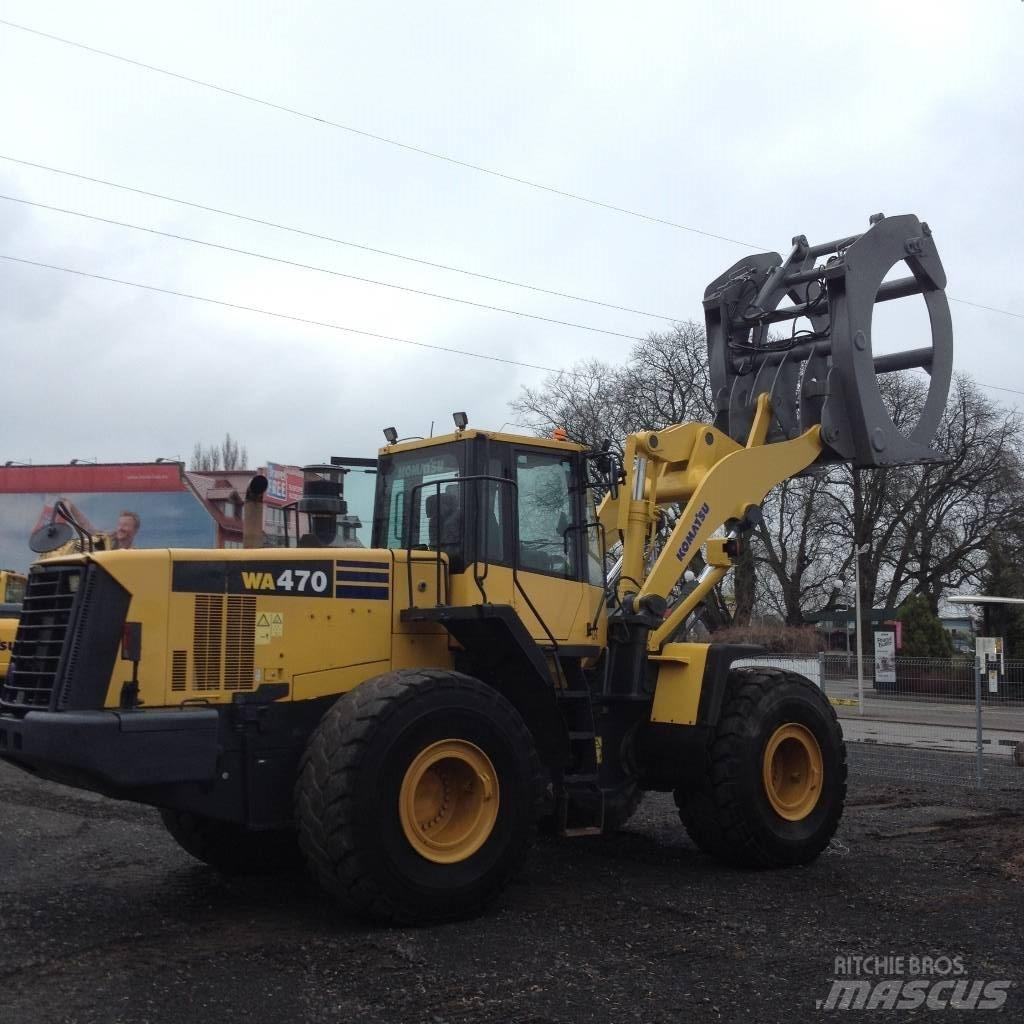 Komatsu WA 470-6 Грейферы