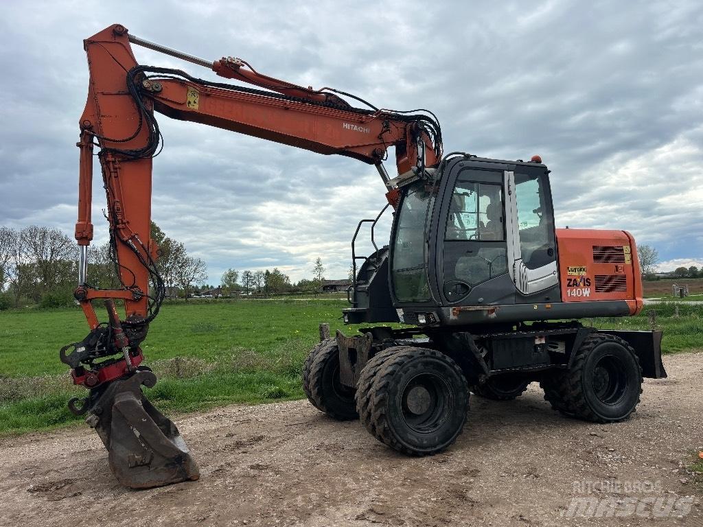Hitachi ZX 140 W T-3 Колёсные экскаваторы
