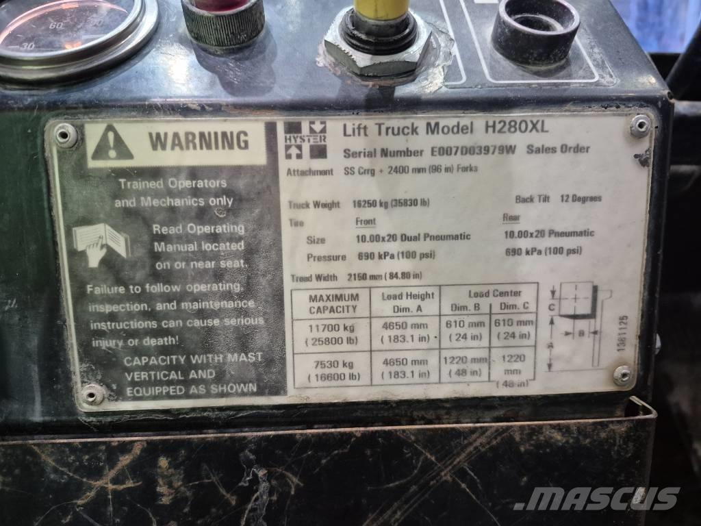 Hyster H 280 XL Другие складские механизмы