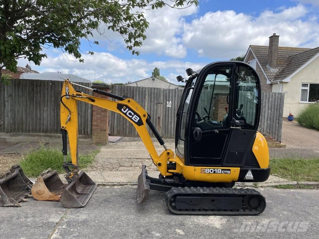 JCB 8018 CTS Мини-экскаваторы