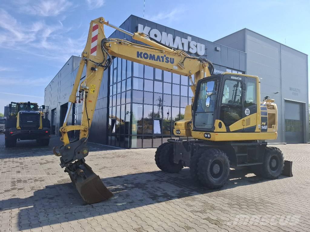 Komatsu PW 148-11 Колёсные экскаваторы