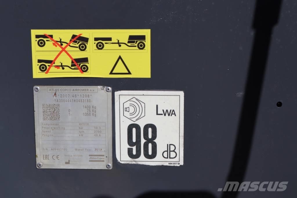 Atlas Copco XATS138 Воздушные компрессоры