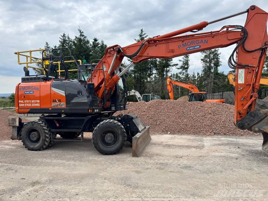 Hitachi ZW 180 Колёсные экскаваторы