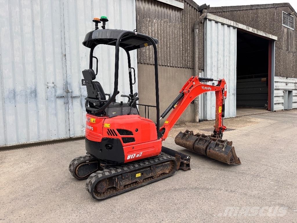 Kubota U 17 Мини-экскаваторы