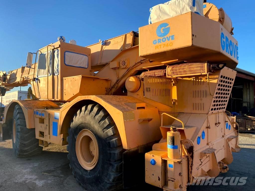 Grove RT 740 Автокраны вездеходы