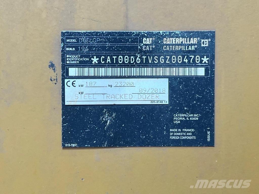 CAT D6T LGP Гусеничные бульдозеры