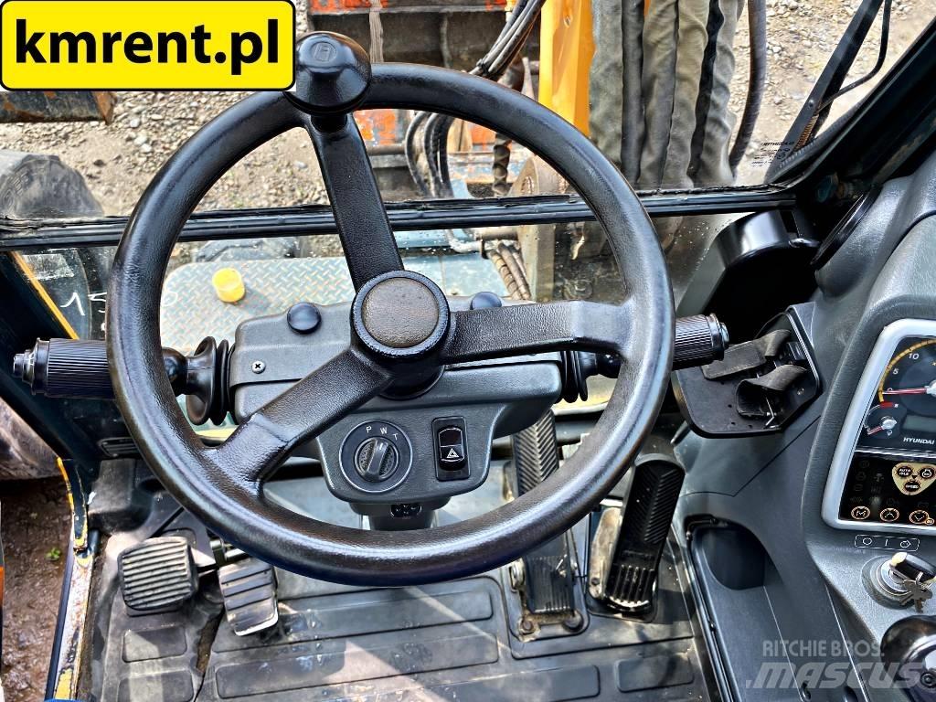 Hyundai Robex 55-9 A Колёсные экскаваторы