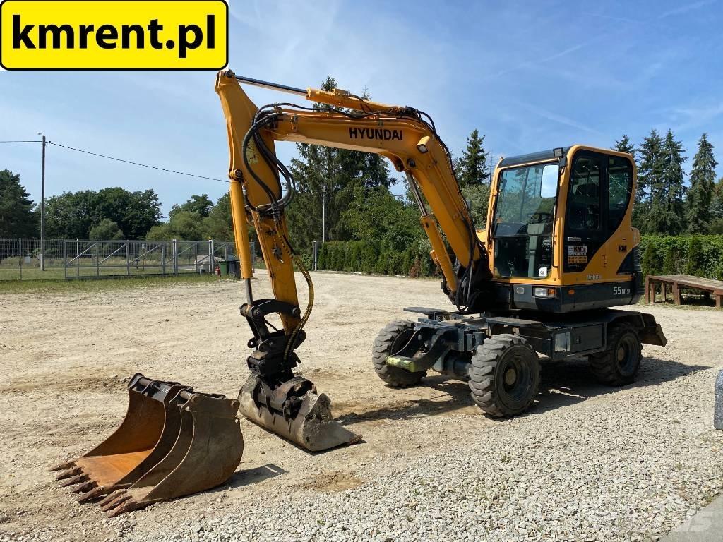 Hyundai Robex 55-9 A Колёсные экскаваторы