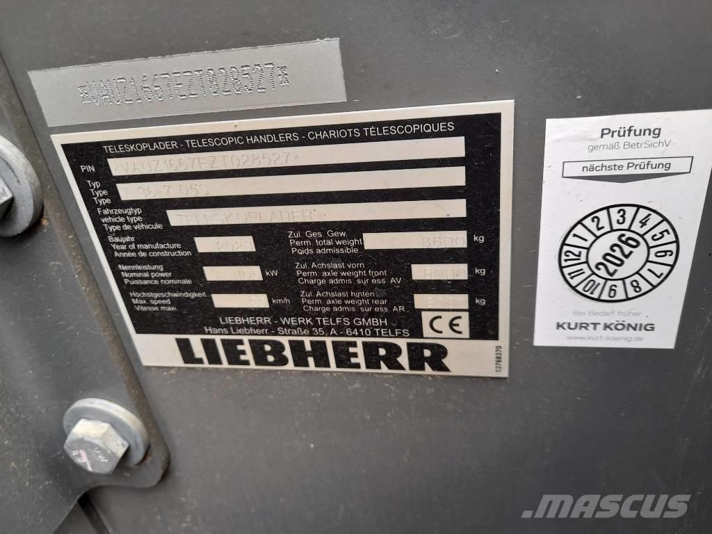 Liebherr T 36-7 S Телескопические погрузчики