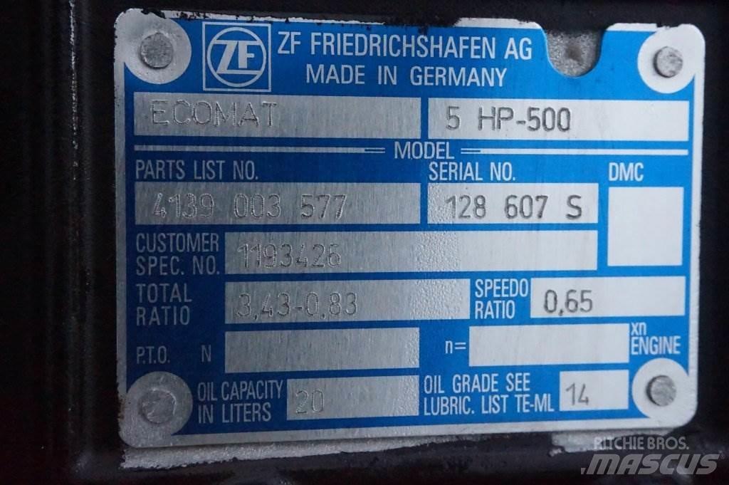 ZF 5 HP-500 Коробки передач