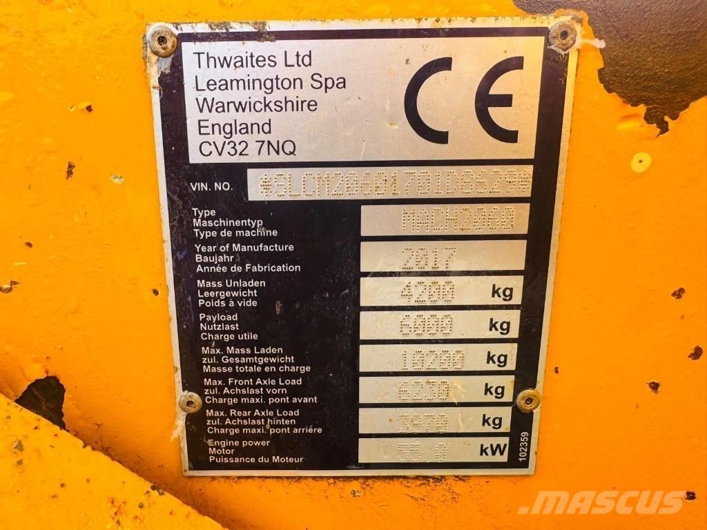 Thwaites 6T Мини-самосвалы