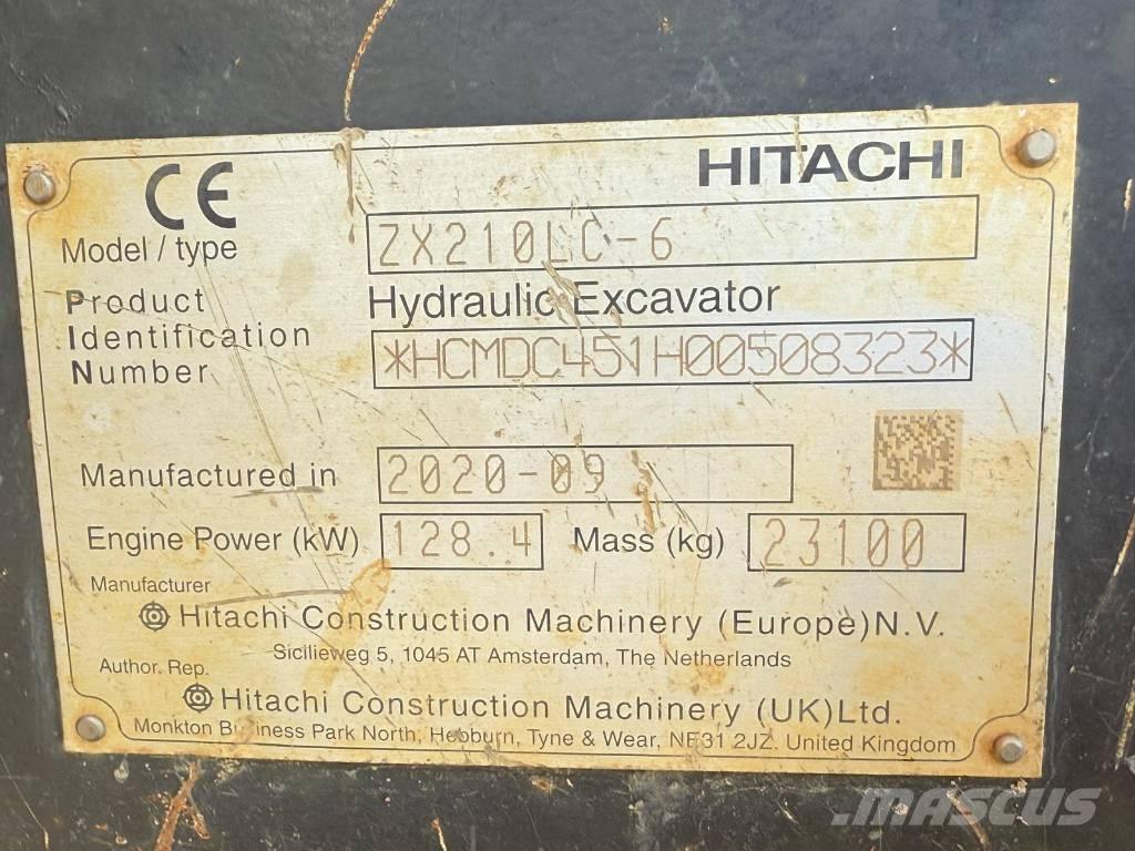 Hitachi ZX 210 LC-6 Гусеничные экскаваторы