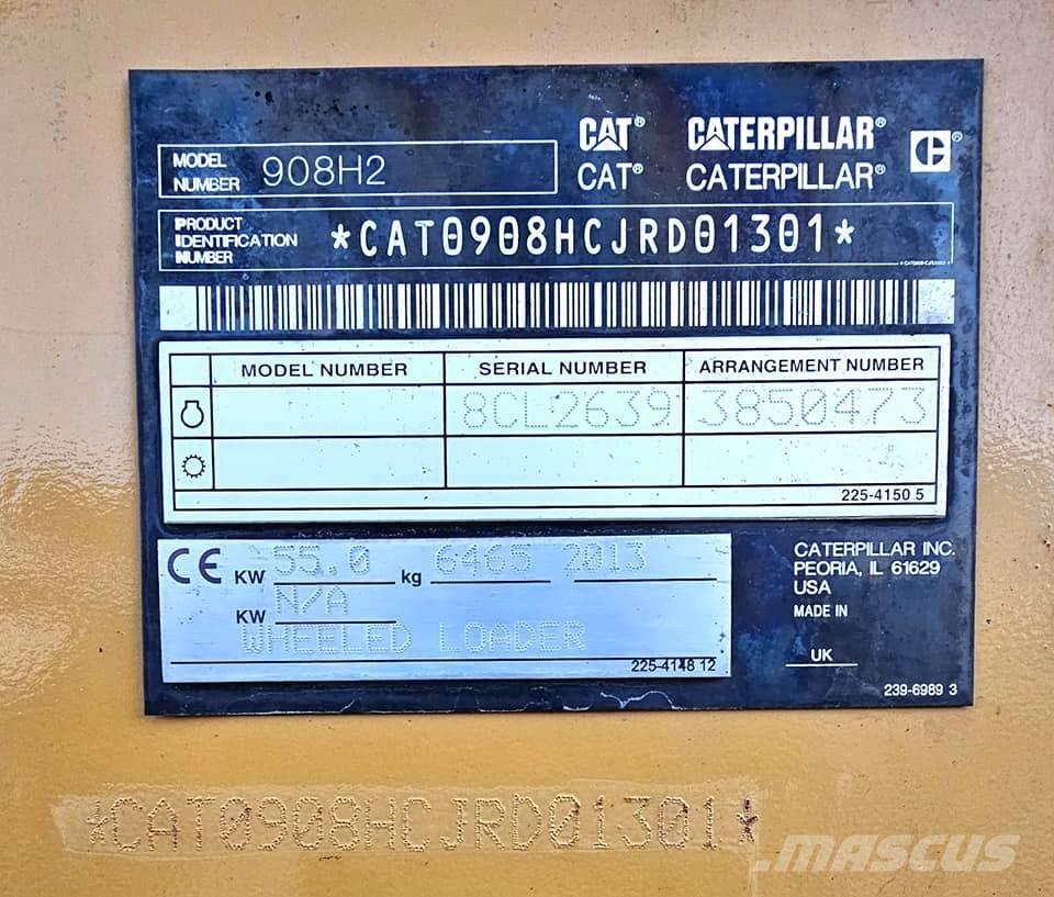 CAT 908 H 2 Фронтальные погрузчики