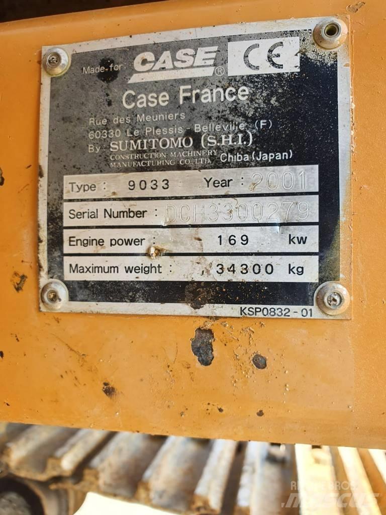 CASE 9033 Гусеничные экскаваторы