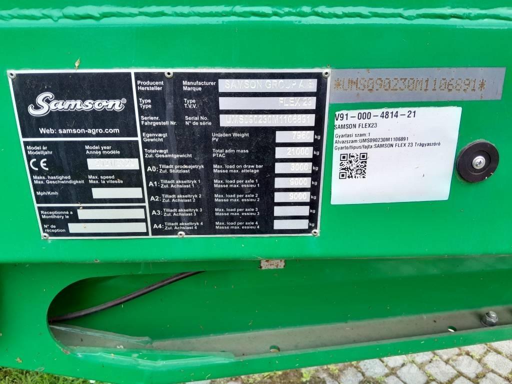 Samson Flex 23 Разбрасыватели органических удобрений