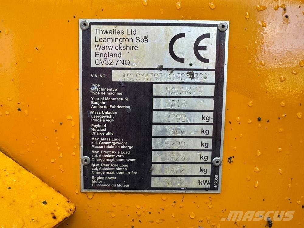 Thwaites 3T HTST Мини-самосвалы