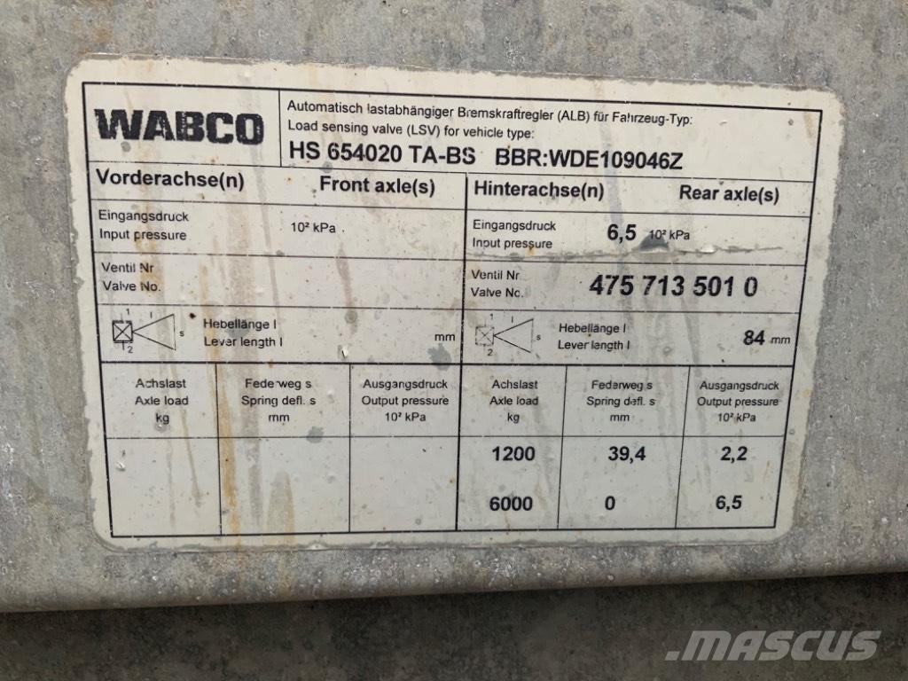 Humbaur HS 6540 Прицепы-Автовозы
