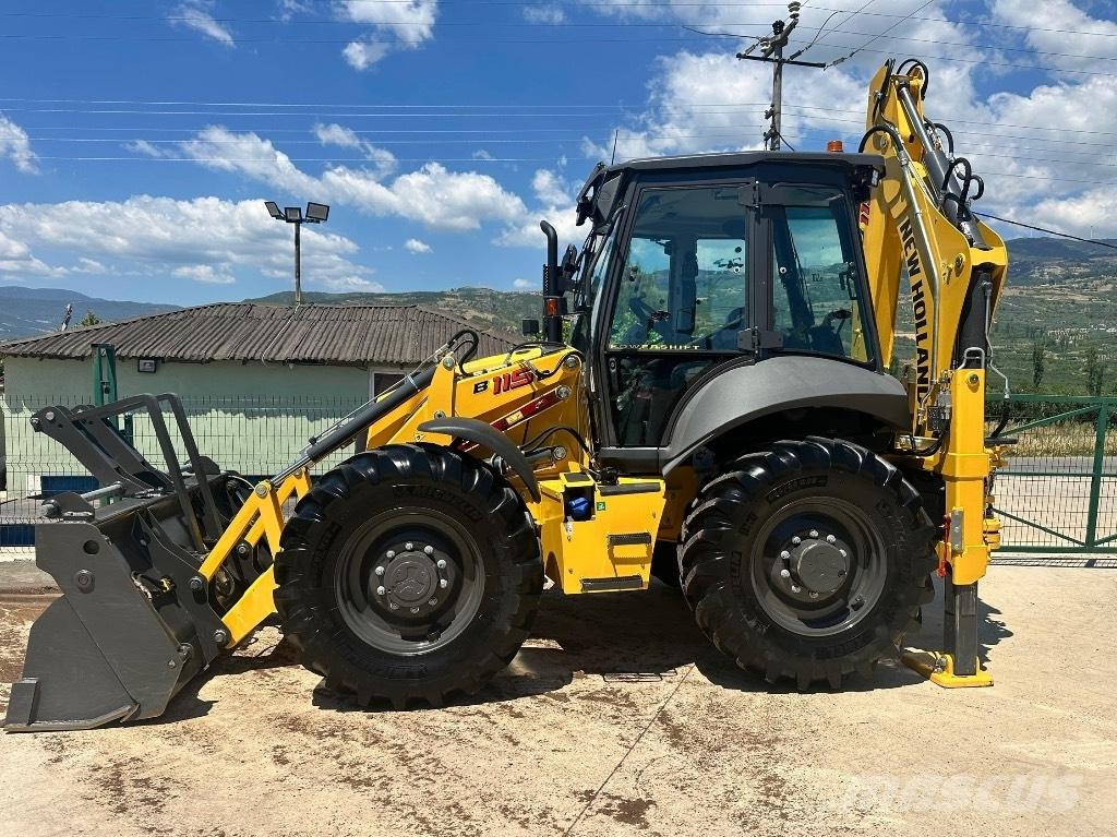 New Holland B 115 B Экскаваторы-погрузчики