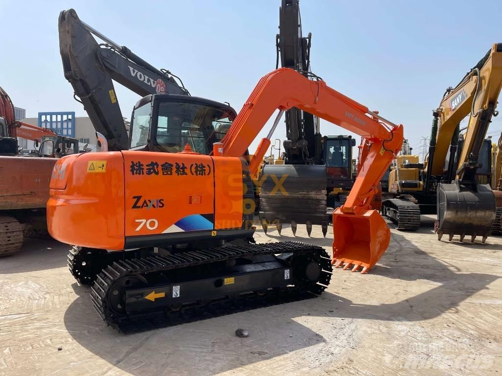 Hitachi ZX 70 Малые экскаваторы 7т-12т