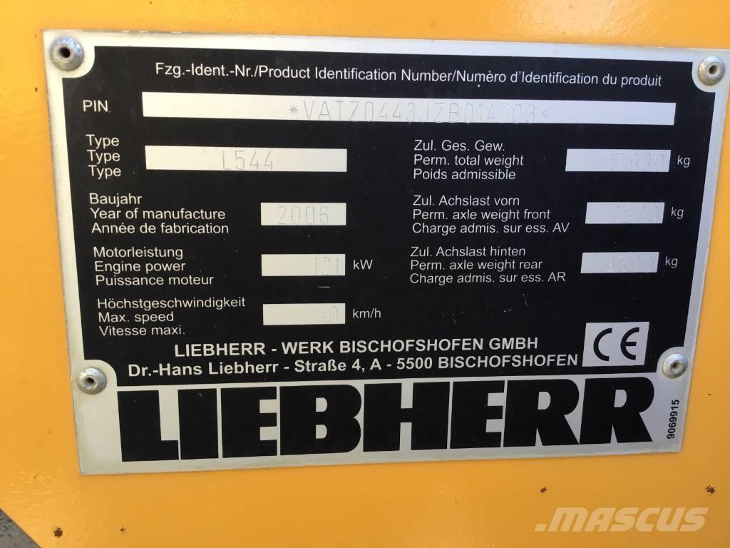Liebherr L 544 Фронтальные погрузчики