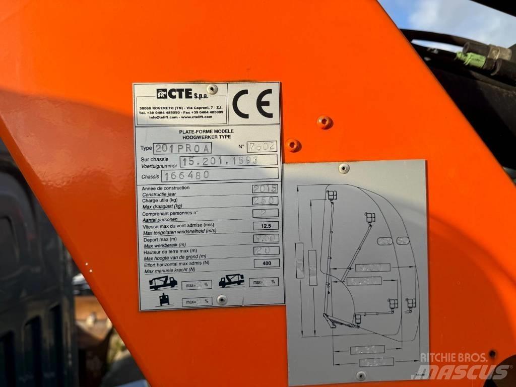 Renault Maxity 120 Разные подъемники и вышки
