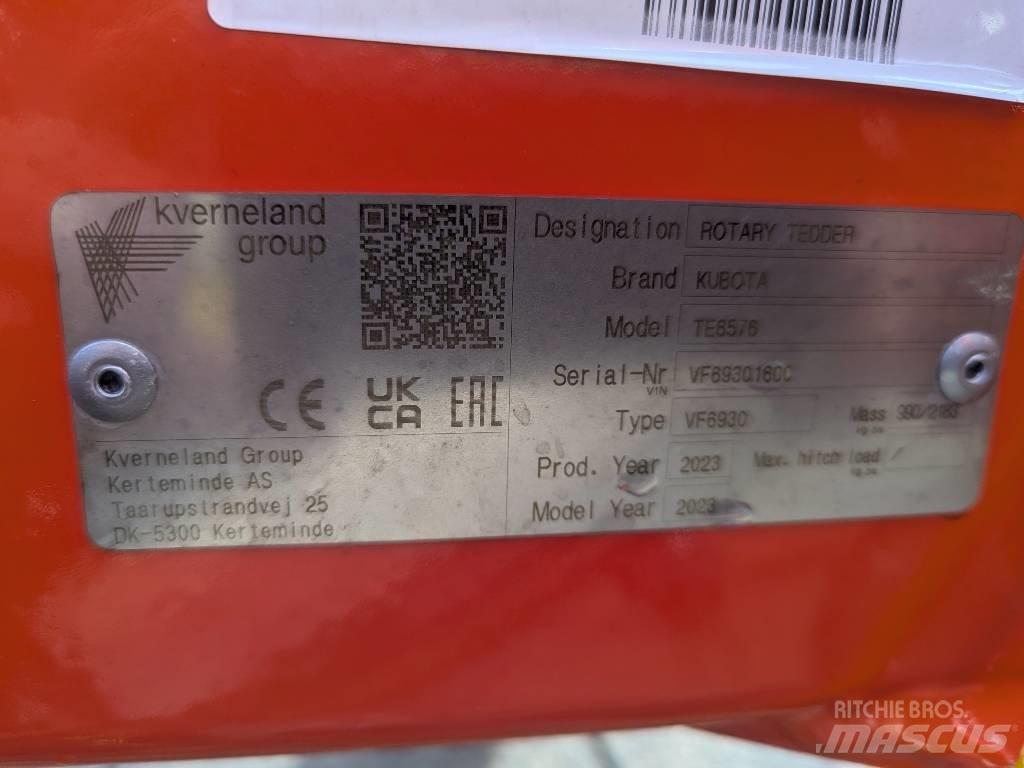Kubota TE 6576 Аксессуары для машин для сена и корма
