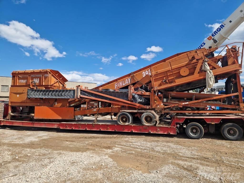 Finlay 393 Мобильные грохоты