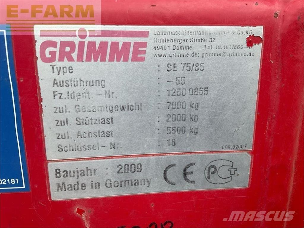 Grimme se 85-55 Картофелеуборочные комбайны