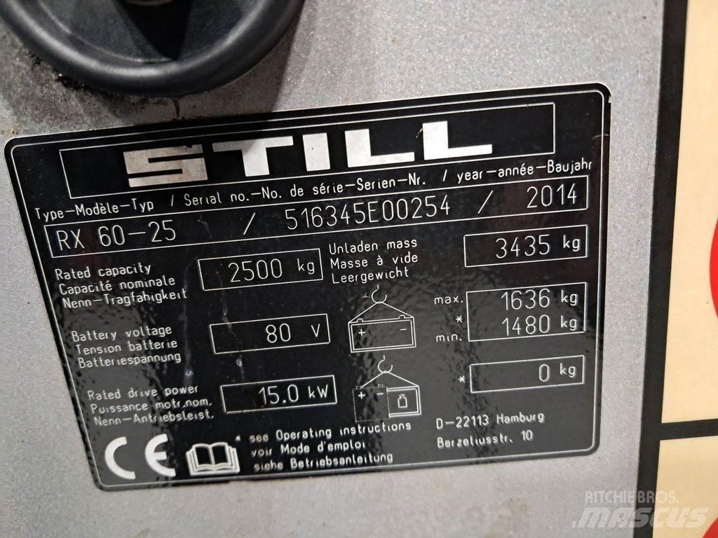 Still RX60-25 Электропогрузчики