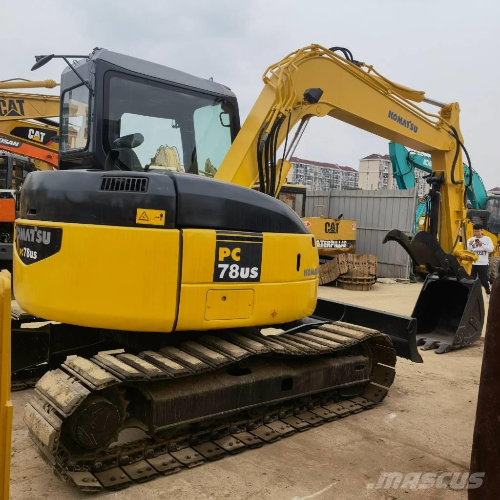 Komatsu PC78US Малые экскаваторы 7т-12т