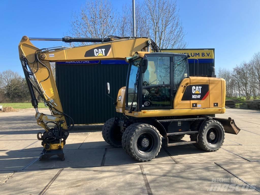 CAT M314F Колёсные экскаваторы