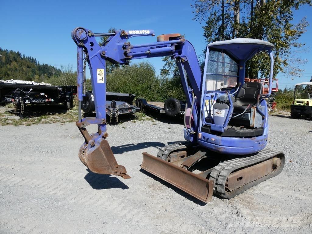 Komatsu PC20UU-3 Мини-экскаваторы