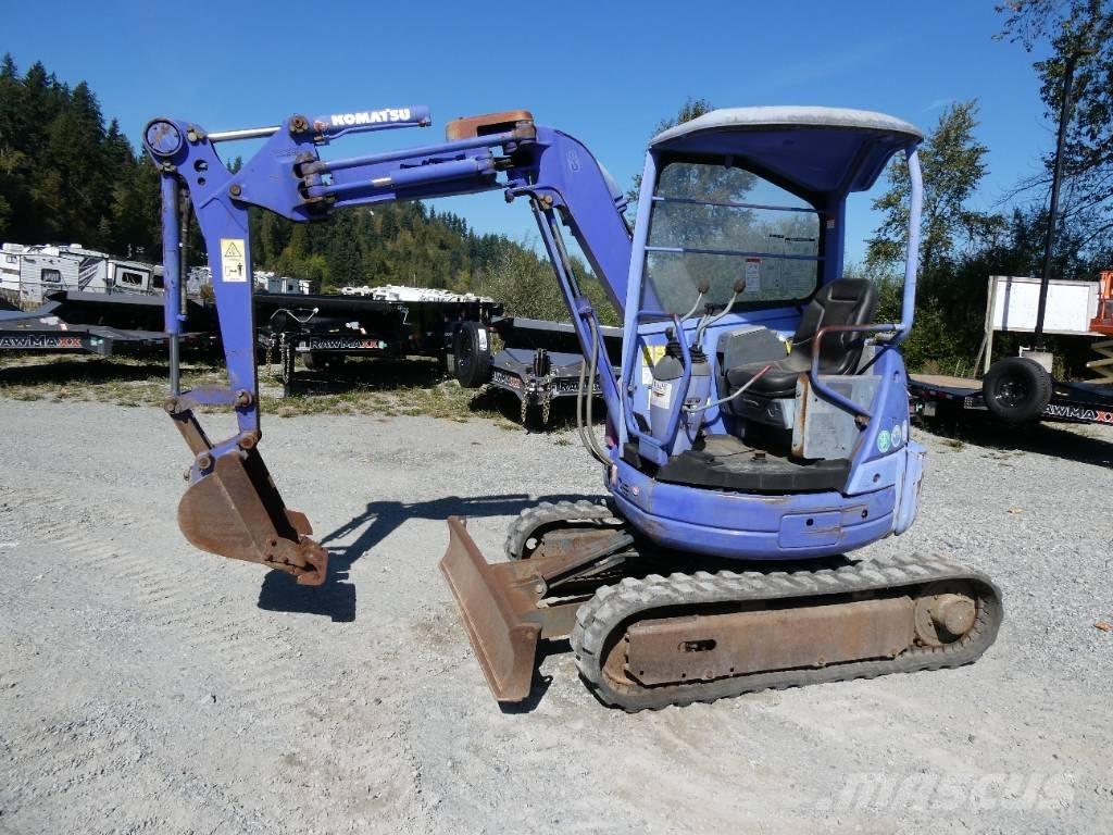 Komatsu PC20UU-3 Мини-экскаваторы