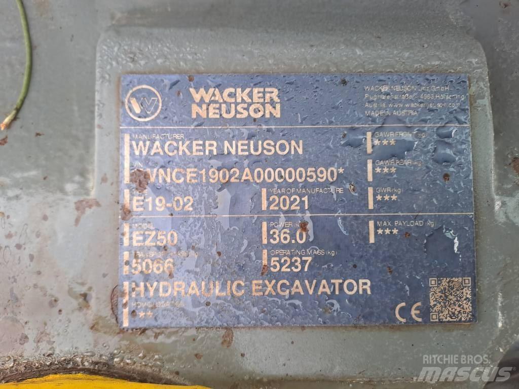 Wacker Neuson EZ50 Гусеничные экскаваторы