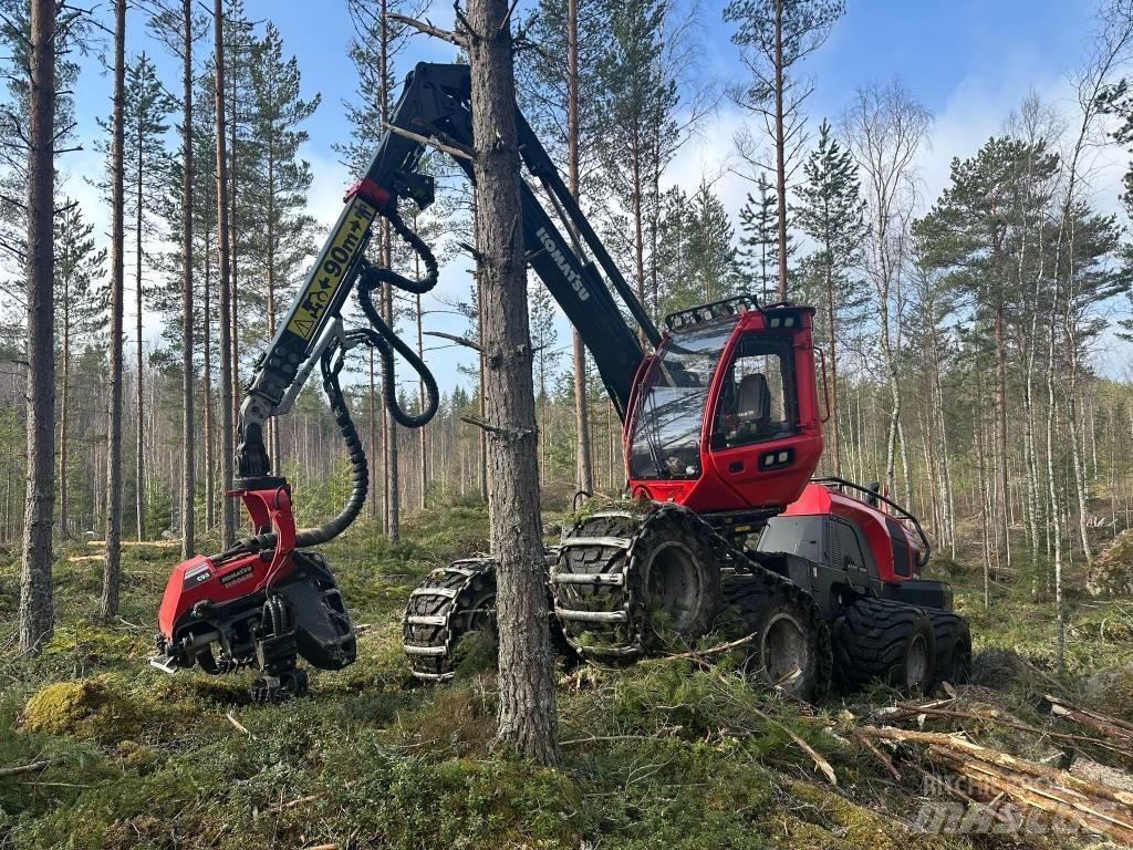 Komatsu 901 XC Харвестеры