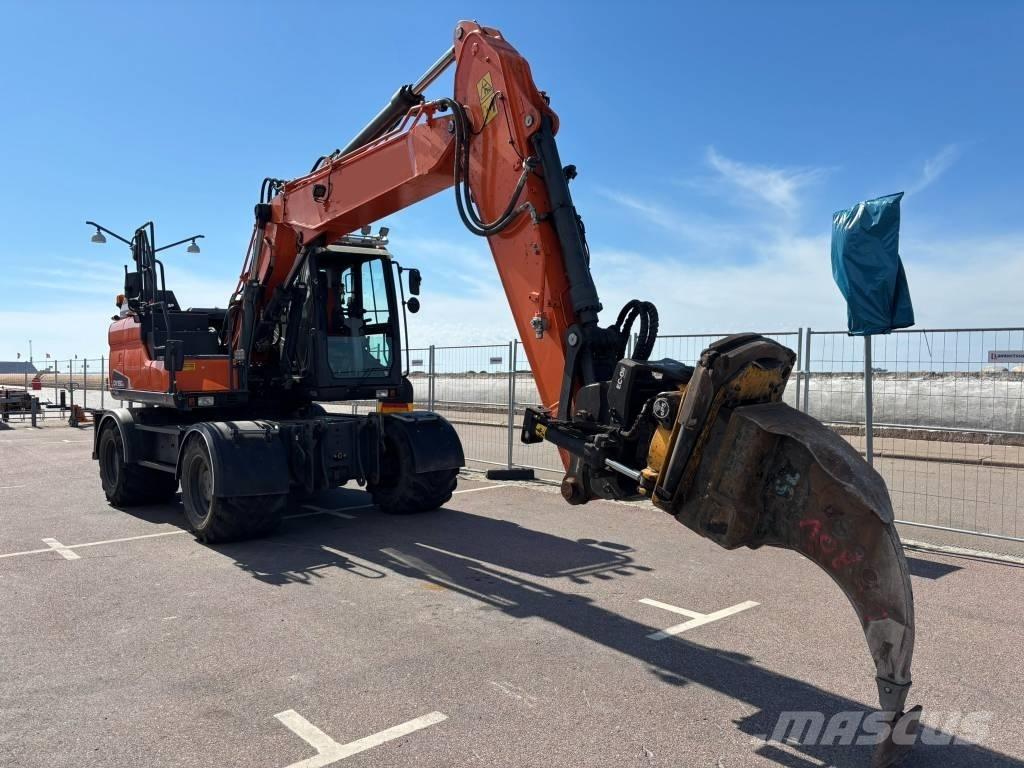Doosan DX 160 W Колёсные экскаваторы